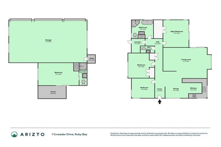 Photo of property in 1 Crusader Drive, Ruby Bay, Mapua, 7005