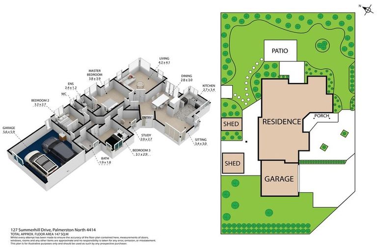 Photo of property in 127 Summerhill Drive, Fitzherbert, Palmerston North, 4410