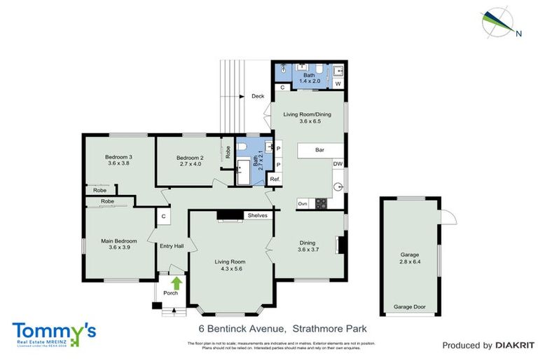 Photo of property in 6 Bentinck Avenue, Strathmore Park, Wellington, 6022