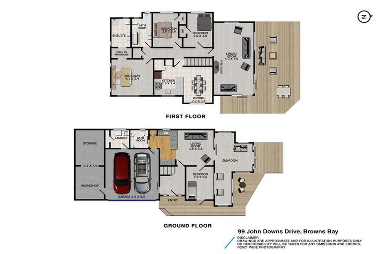 Photo of property in 99 John Downs Drive, Browns Bay, Auckland, 0630