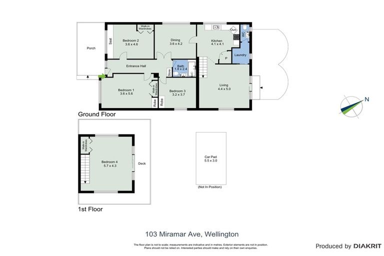 Photo of property in 103 Miramar Avenue, Miramar, Wellington, 6022