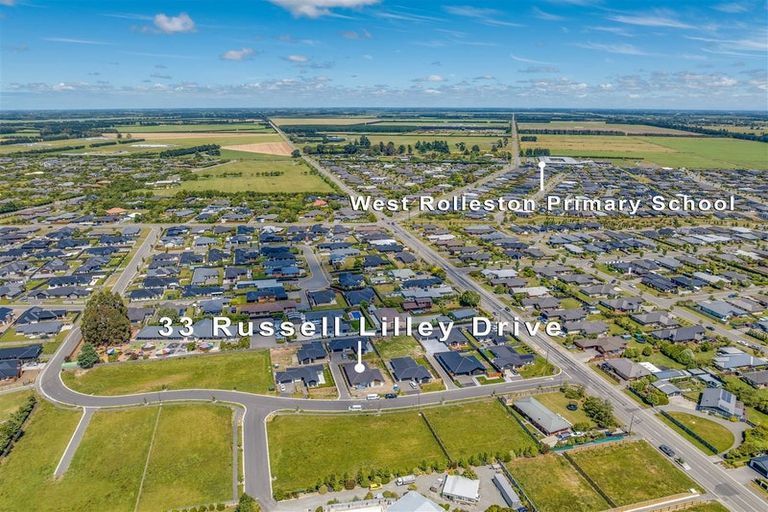 Photo of property in 33 Russell Lilley Drive, Rolleston, 7614