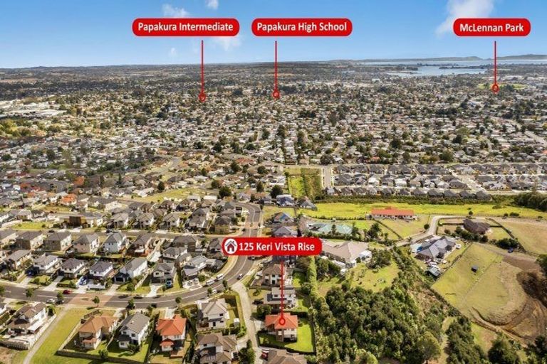 Photo of property in 125 Keri Vista Rise, Papakura, 2110