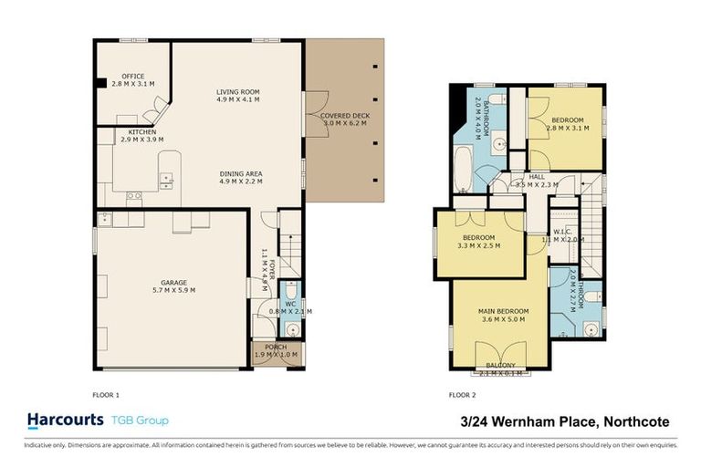 Photo of property in 3/24 Wernham Place, Northcote, Auckland, 0626