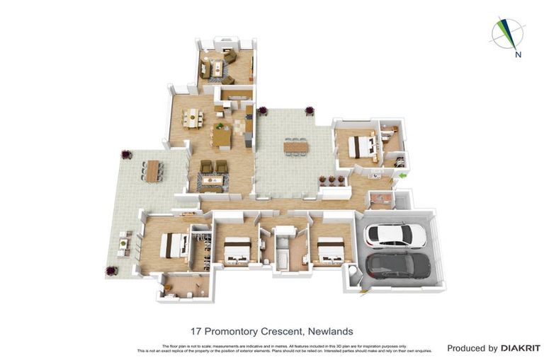 Photo of property in 17 Promontory Crescent, Newlands, Wellington, 6037