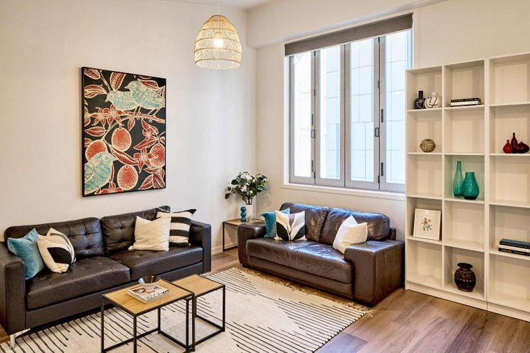 Photo of property in Dixonlane Apartments, 13/7 Feltex Lane, Te Aro, Wellington, 6011