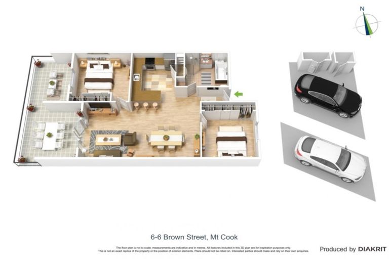 Photo of property in Grosvenor Cl, 6/6 Brown Street, Mount Cook, Wellington, 6021