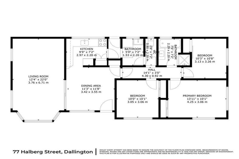 Photo of property in 77 Halberg Street, Dallington, Christchurch, 8061