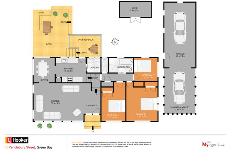 Photo of property in 13 Pendlebury Street, Green Bay, Auckland, 0604