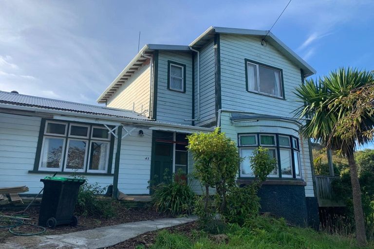 Photo of property in 43 Totara Street, Ravensbourne, Dunedin, 9022