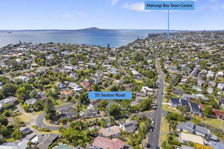 Photo of property in 55 Seaton Road, Murrays Bay, Auckland, 0630