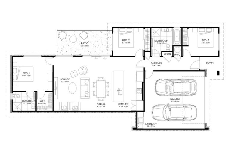 Photo of property in 2 Eric Melrose Lane, Halswell, Christchurch, 8025