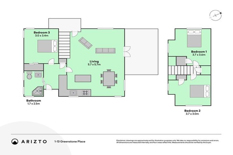 Photo of property in 1/13 Greenstone Place, Clover Park, Auckland, 2019