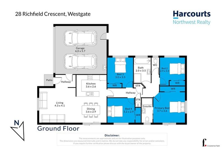 Photo of property in 28 Richfield Crescent, Westgate, Auckland, 0614