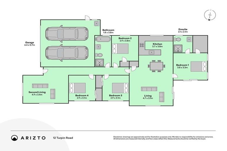 Photo of property in 12 Turpin Road, Riverhead, 0820