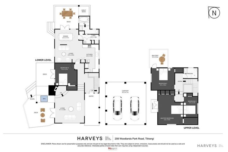 Photo of property in 208 Woodlands Park Road, Titirangi, Auckland, 0604