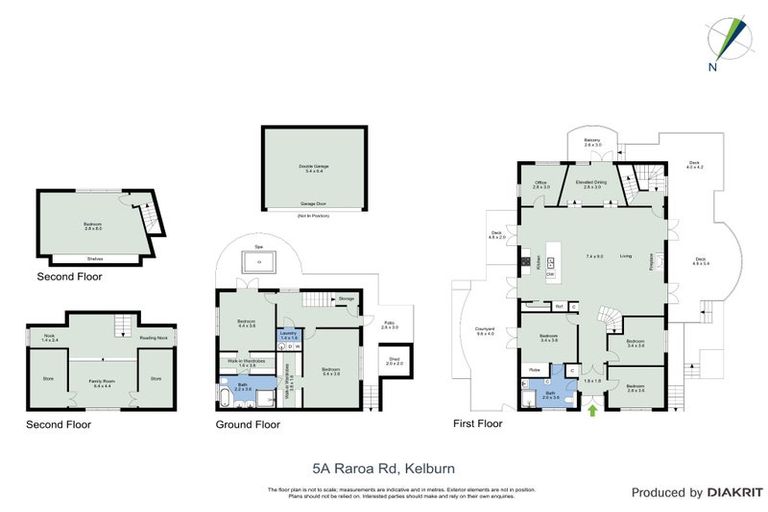 Photo of property in 5a Raroa Road, Kelburn, Wellington, 6012