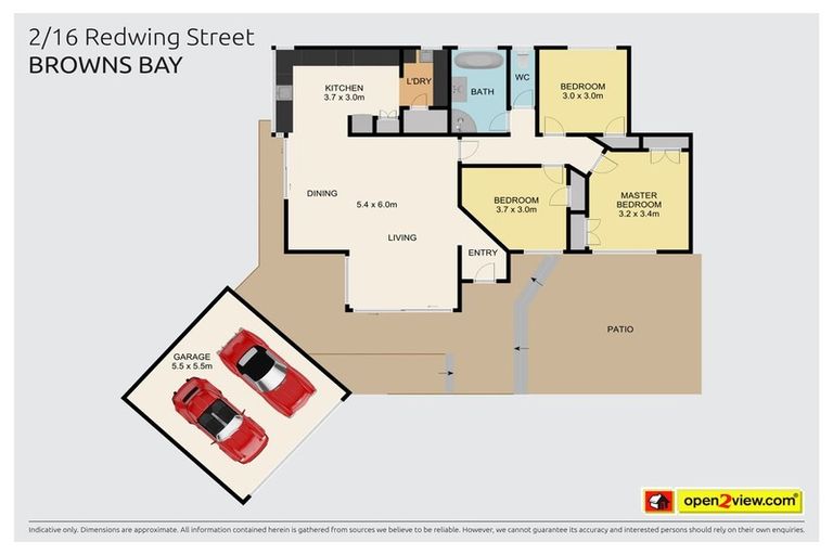 Photo of property in 2/16 Redwing Street, Browns Bay, Auckland, 0630