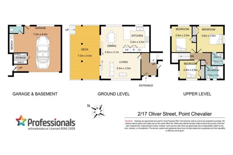 Photo of property in 2/17 Oliver Street, Point Chevalier, Auckland, 1022