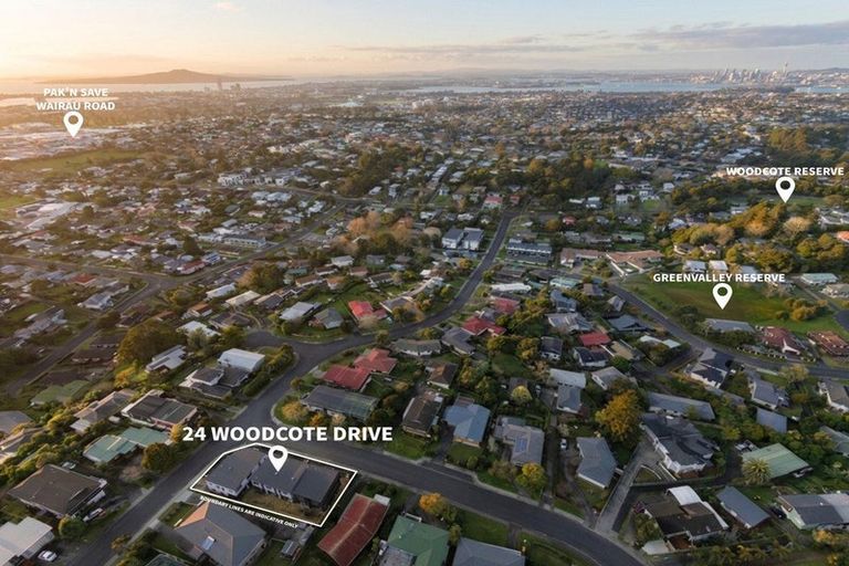 Photo of property in 24 Woodcote Drive, Glenfield, Auckland, 0629