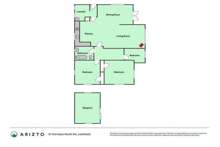 Photo of property in 51 Old Main Road North, Leithfield, 7481