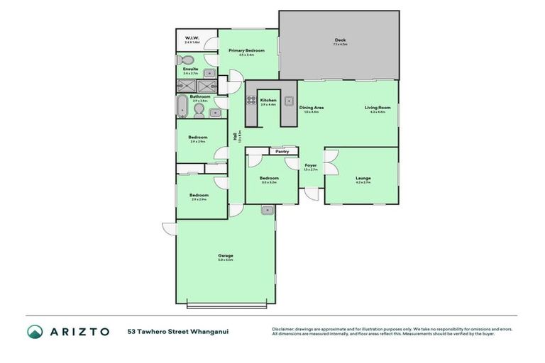 Photo of property in 53 Tawhero Street, Gonville, Whanganui, 4501