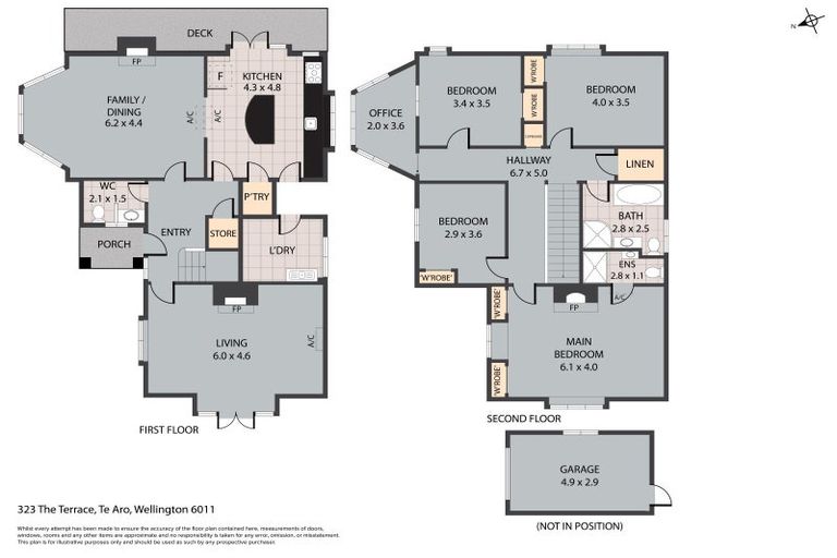 Photo of property in 323 The Terrace, Te Aro, Wellington, 6011