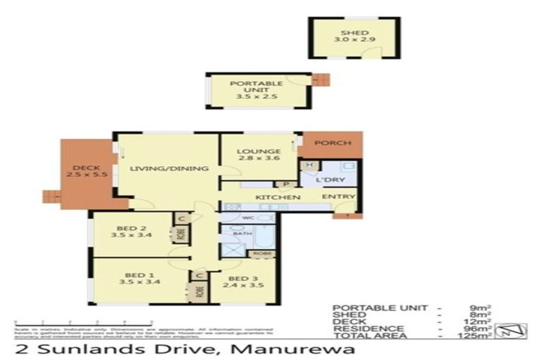 Photo of property in 2 Sunlands Drive, Manurewa, Auckland, 2102