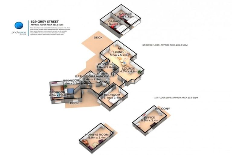 Photo of property in 629 Grey Street, Hamilton East, Hamilton, 3216