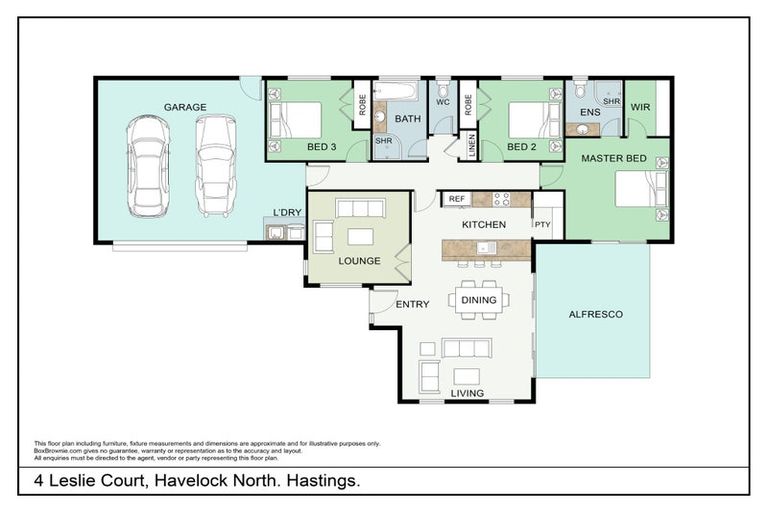 Photo of property in 4 Leslie Court, Havelock North, 4130