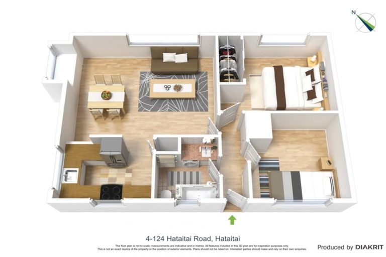 Photo of property in 4/124 Hataitai Road, Hataitai, Wellington, 6021