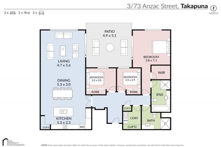 Photo of property in Prestige On Pupuke, 3/73 Anzac Street, Takapuna, Auckland, 0622