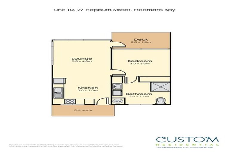 Photo of property in 10/27 Hepburn Street, Freemans Bay, Auckland, 1011