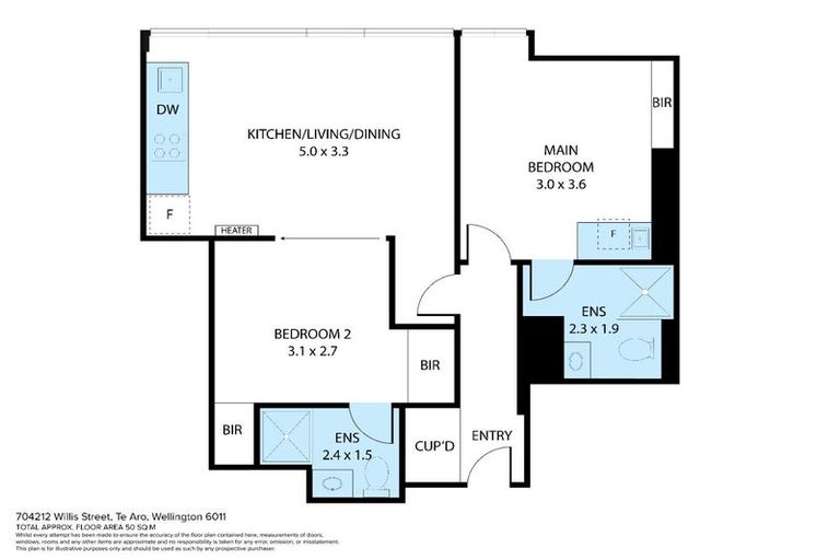 Photo of property in 704/212 Willis Street, Te Aro, Wellington, 6011