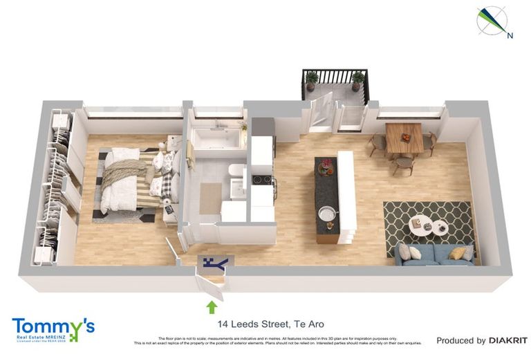 Photo of property in Hannahs Factory, 4/14 Leeds Street, Te Aro, Wellington, 6011