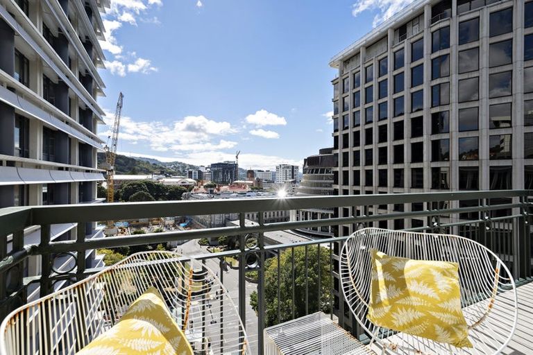 Photo of property in Kelvin House, 8a/16 The Terrace, Wellington Central, Wellington, 6011