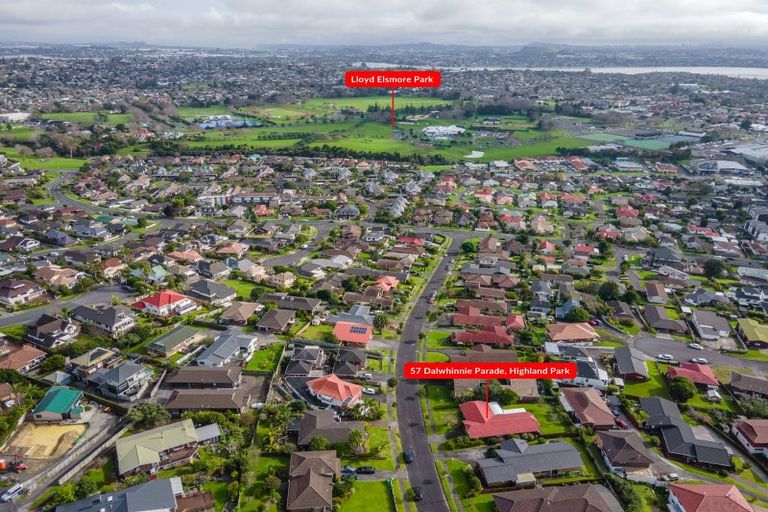 Photo of property in 57 Dalwhinnie Parade, Highland Park, Auckland, 2010