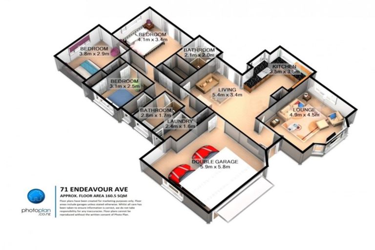 Photo of property in 71 Endeavour Avenue, Flagstaff, Hamilton, 3210