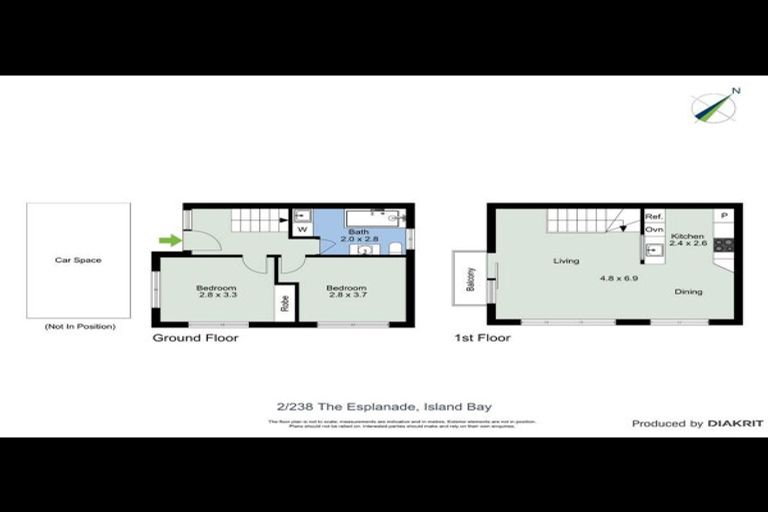 Photo of property in 2/238 The Esplanade, Island Bay, Wellington, 6023