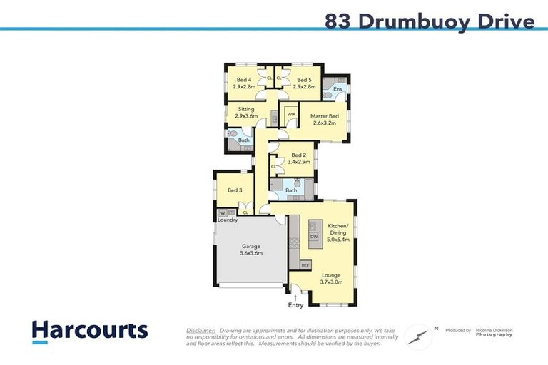 Photo of property in 83 Drumbuoy Drive, Flat Bush, Auckland, 2019