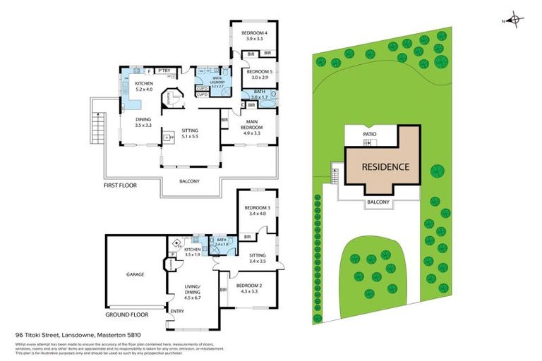 Photo of property in 96 Titoki Street, Lansdowne, Masterton, 5810