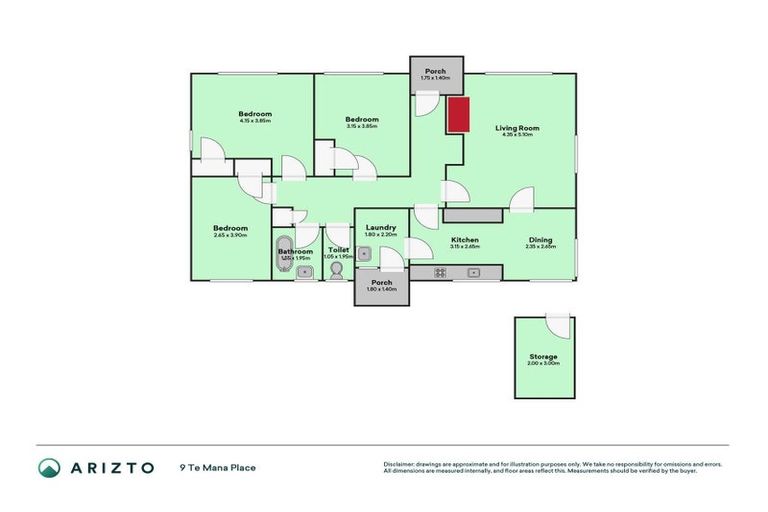 Photo of property in 9 Te Mana Place, Aramoho, Whanganui, 4500