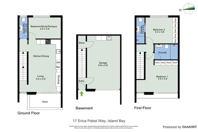 Photo of property in 17 Erica Pabst Way, Island Bay, Wellington, 6023