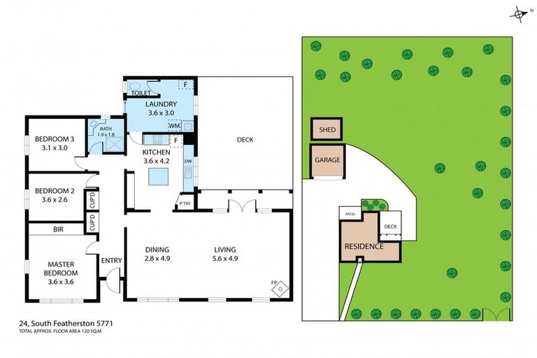 Photo of property in 24 South Featherston Road, South Featherston, Featherston, 5771