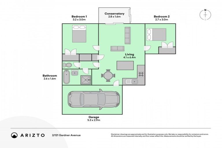 Photo of property in 2/121 Gardner Avenue, New Lynn, Auckland, 0600