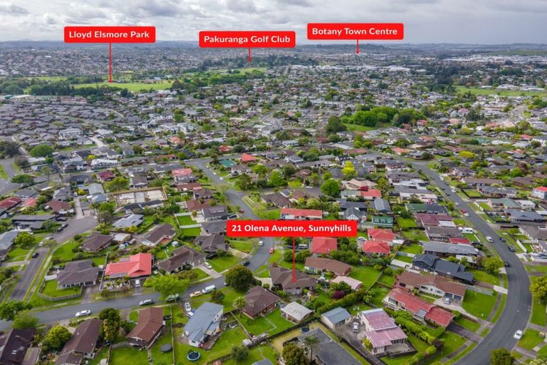 Photo of property in 21 Olena Avenue, Sunnyhills, Auckland, 2010