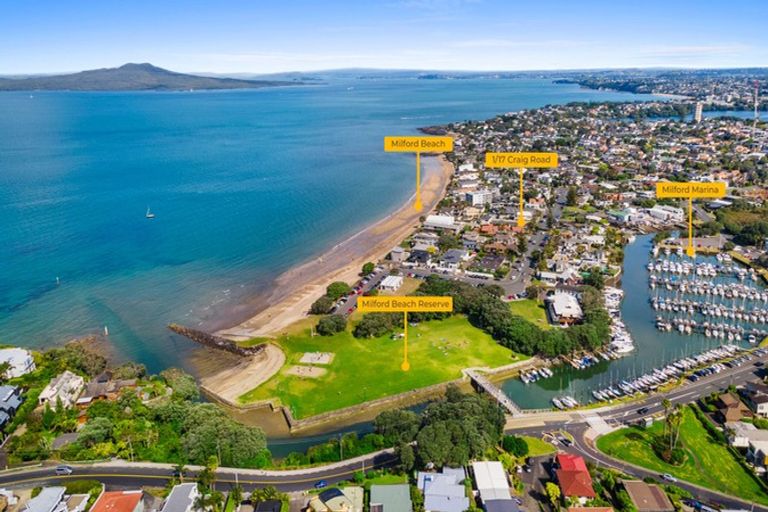 Photo of property in 1/17 Craig Road, Milford, Auckland, 0620