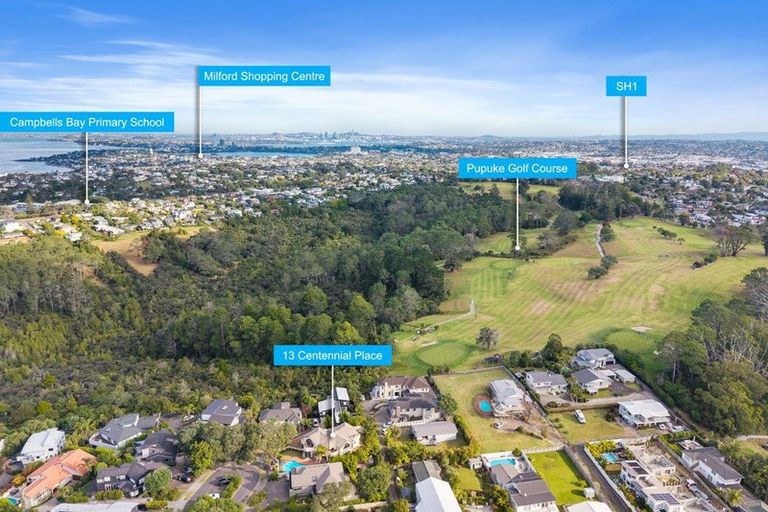 Photo of property in 13 Centennial Place, Campbells Bay, Auckland, 0630