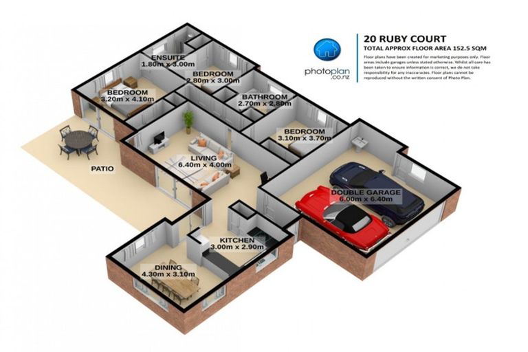 Photo of property in 20 Ruby Court, Chartwell, Hamilton, 3210