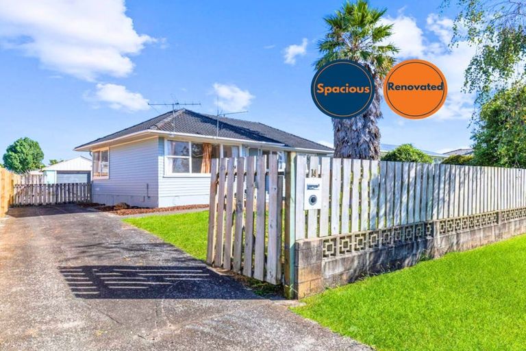 Photo of property in 14 Tairere Crescent, Rosehill, Papakura, 2113